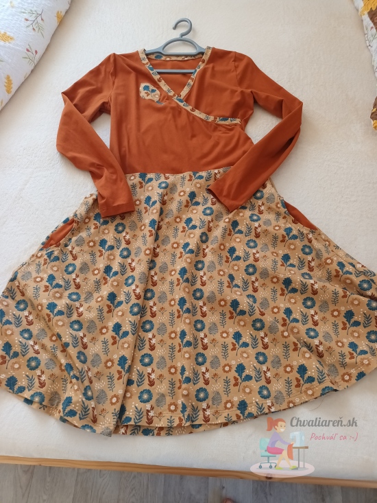 výrobek Podzimní šaty pro dceru