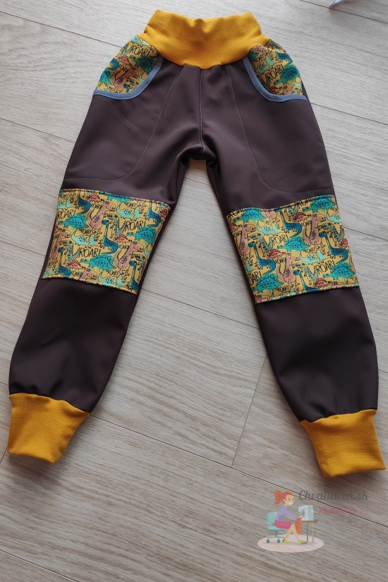 výrobek Soft kalhoty s dinosaury 104