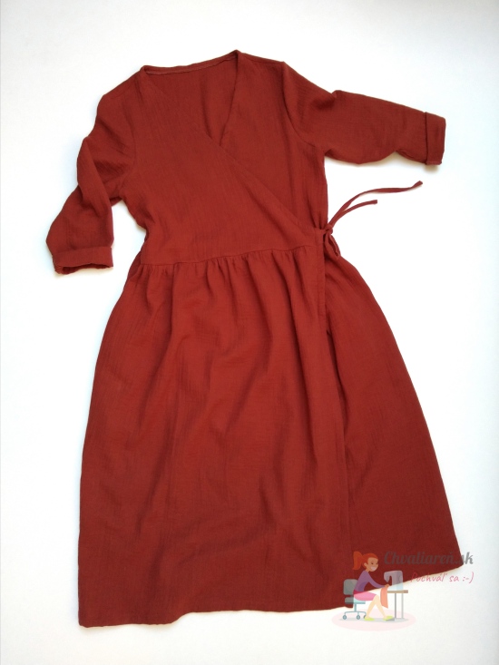 výrobek Zavinovací mušelínové šaty